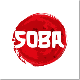 Soba-Japanese Food Posters and Art